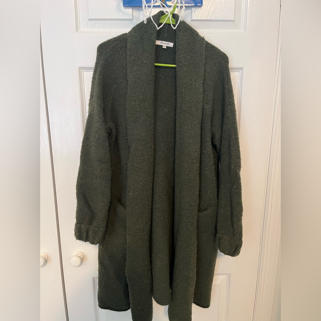 Madewell Wool Blend Sweater Robe
